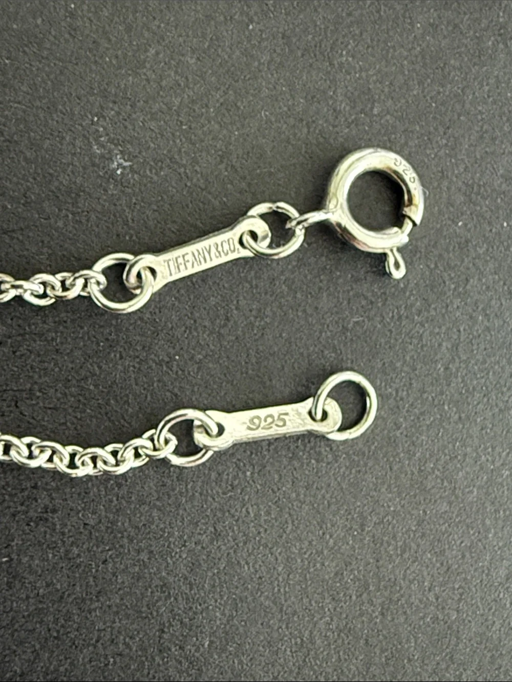 30” Tiffany & Co. Chain Necklace by Elsa Peretti 1.5mm Links Sterling Silver